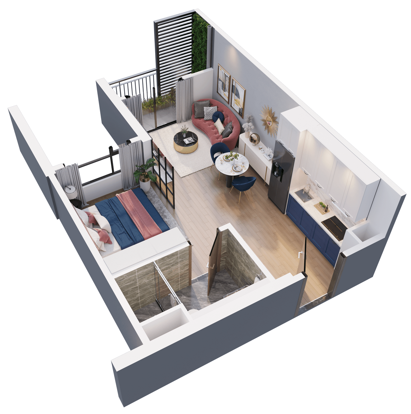 the-zurich-Ocean-park_can-ho-Studio